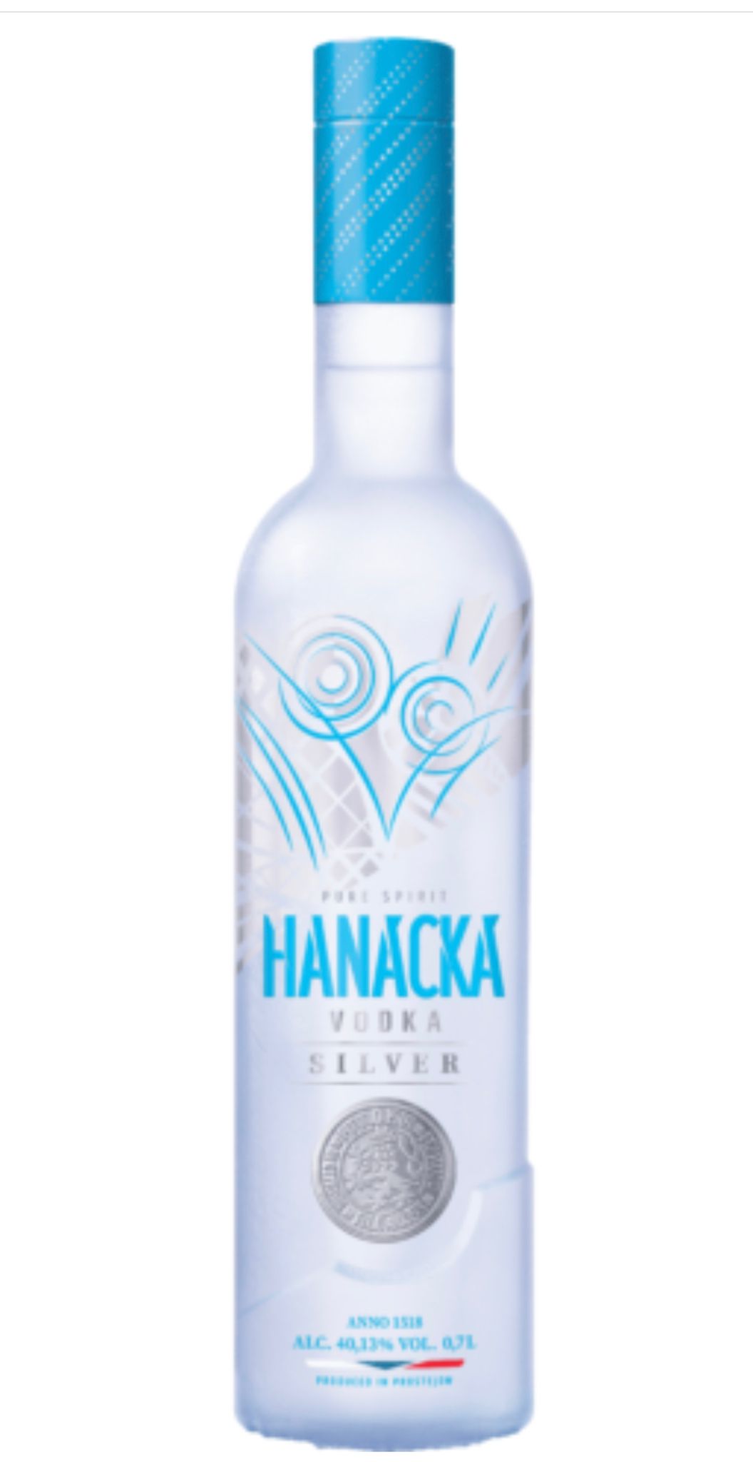 Hanacka Silver Bottle