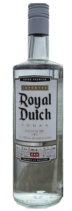 Royal Dutch Vodka Bottle